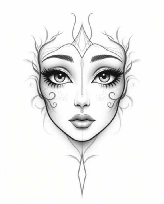 minimalist fine line tattoos