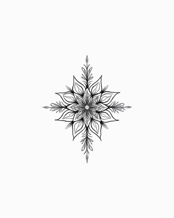minimalist paw print tattoo