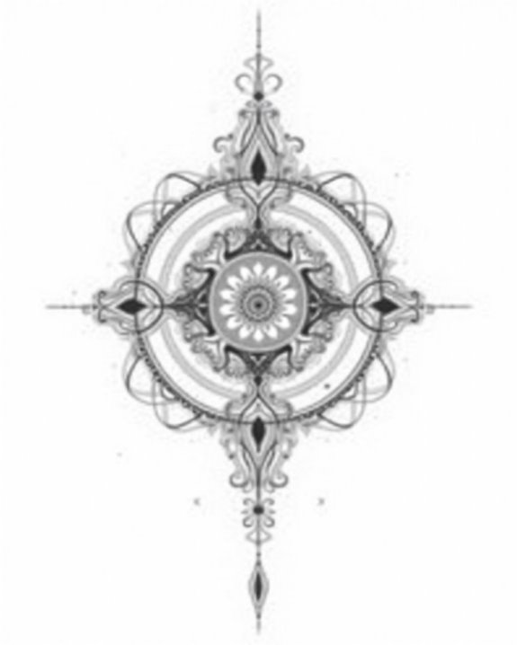 minimalist sacred geometry art