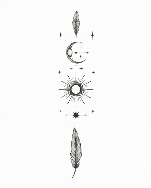 minimalist symbols express values