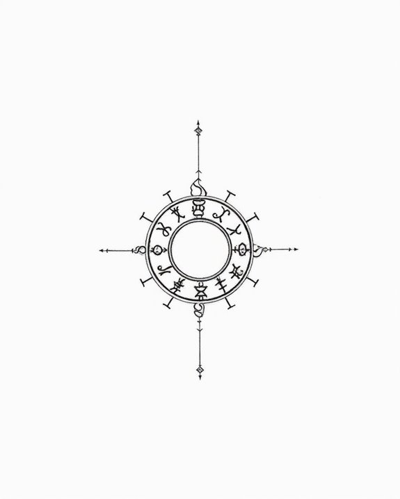 minimalist zodiac tattoo designs