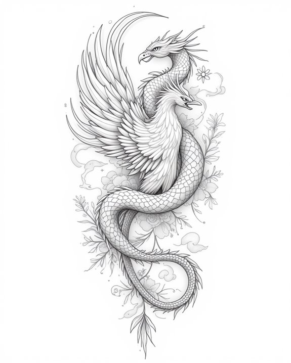 mythical creatures in tattoos