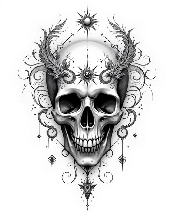 mythical skulls inspire imagination