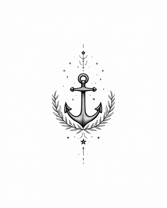ocean inspired tiny tattoos