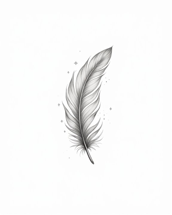 secretive feather personal meaning