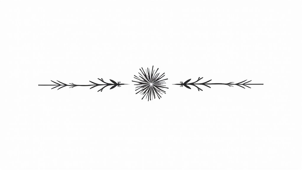 stunning fine line tattoos