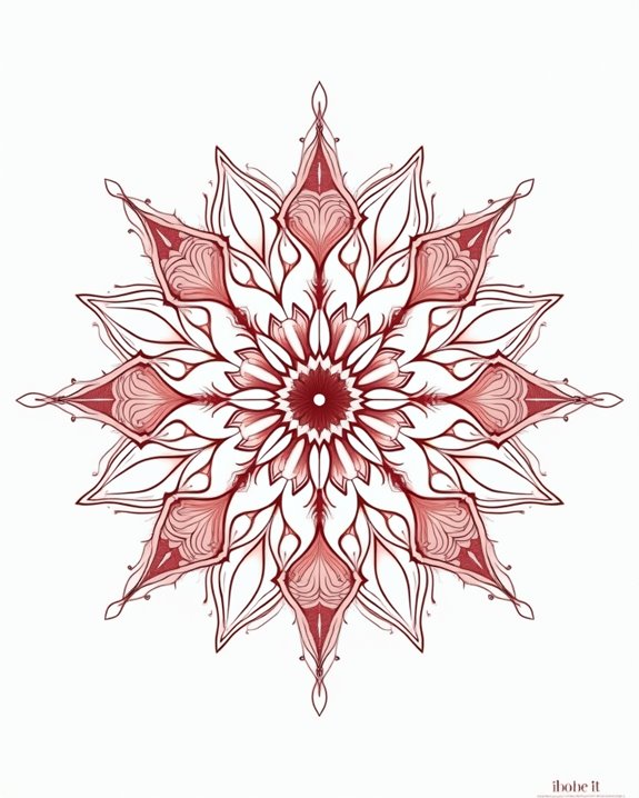 sunset mandala s tranquil beauty