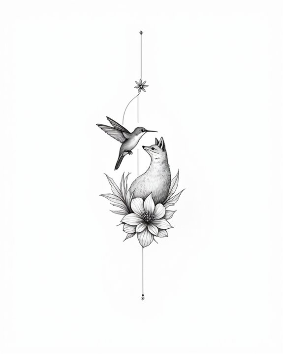 symbolic minimalist animal art
