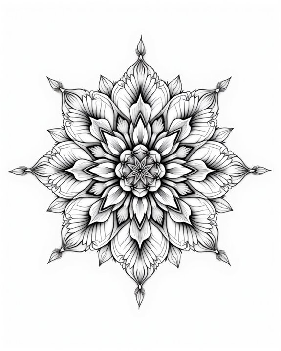 symmetry unity intricate artistry