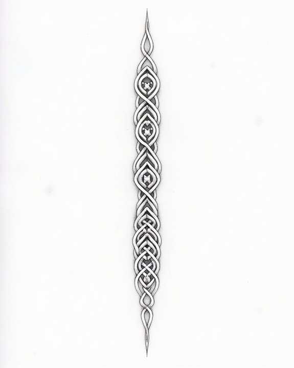 timeless celtic knot tattoo