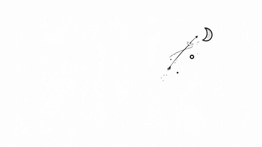 trendy fine line tattoos