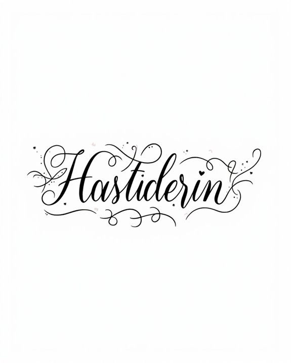 unique lettering profound symbols