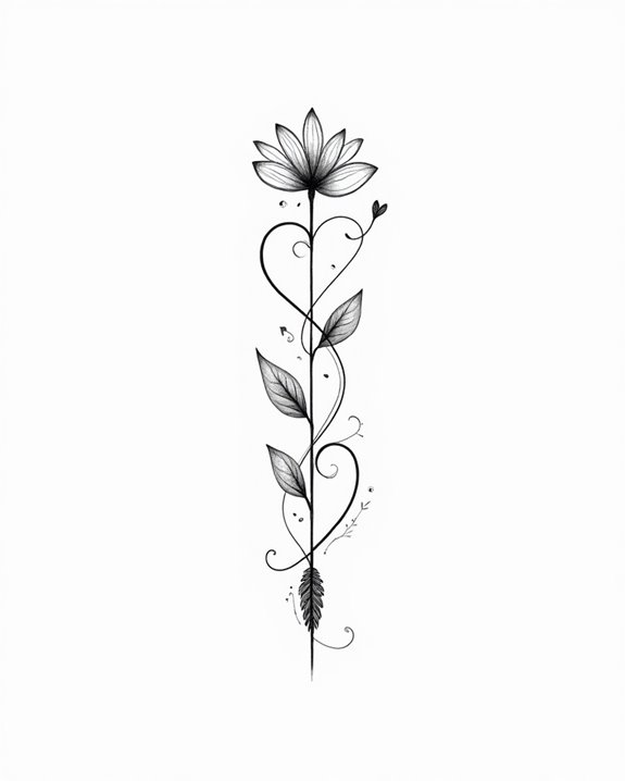 whispering heart tattoo symbolism