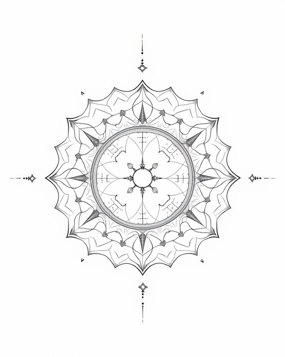 zodiac inspired personalized mandalas