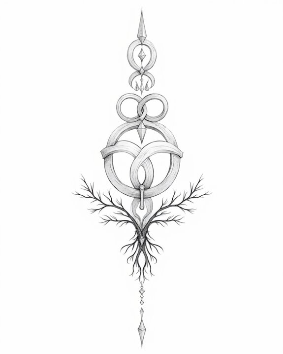 abstract family bond symbols