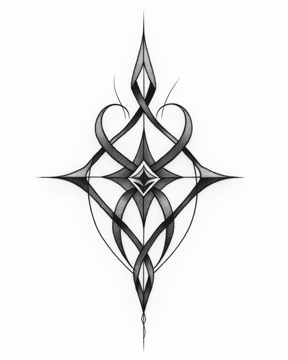 abstract geometric visual harmony
