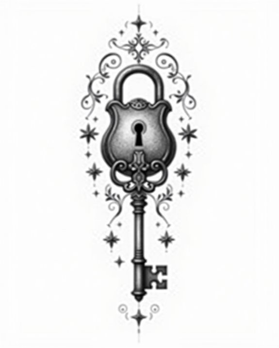 angel holds secret key
