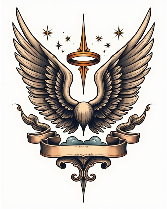 angel wings spiritual protection