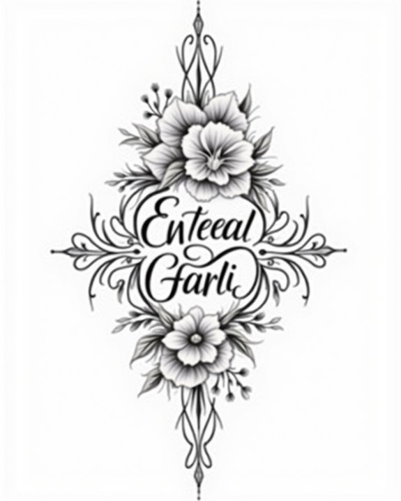 artistic calligraphy enhancements
