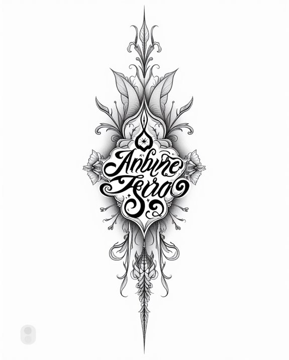 artistic script personal inspiration