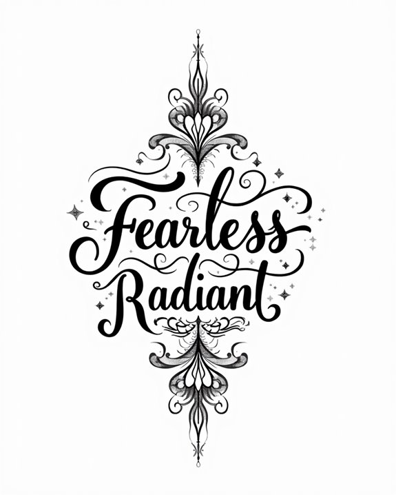 artistic typography transformations