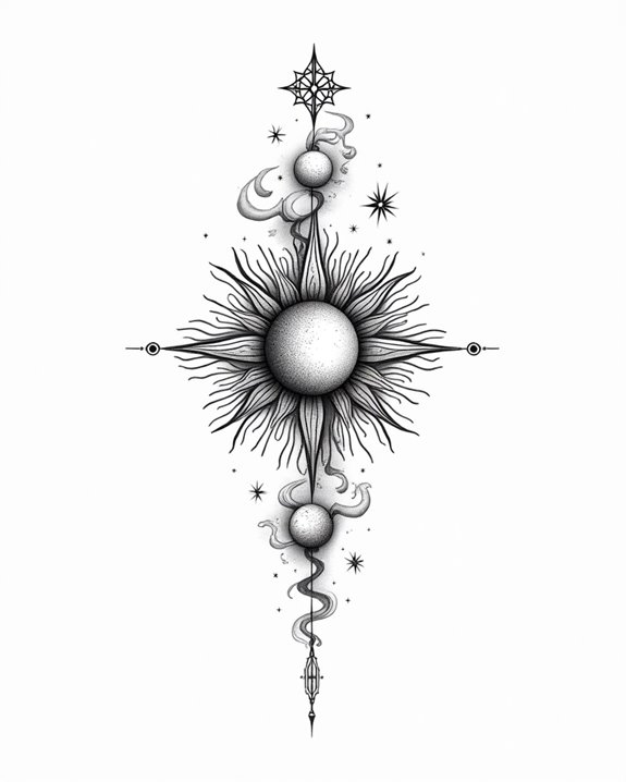 balance between light and dark