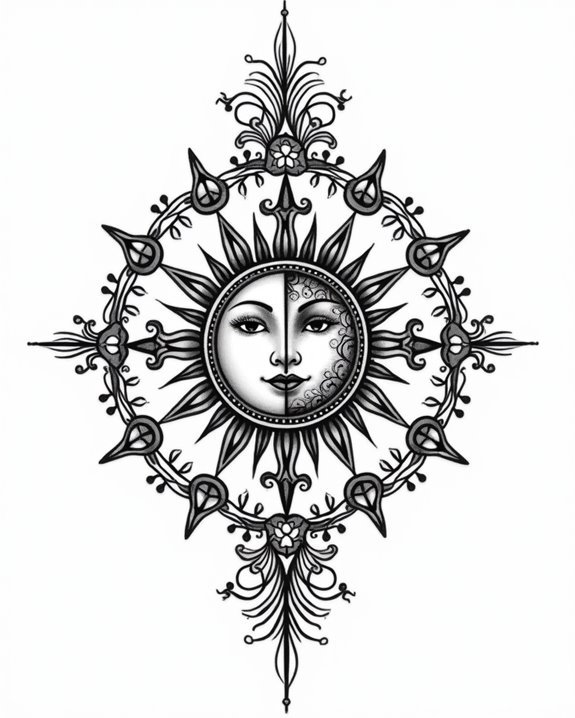 balance unity reflection harmony