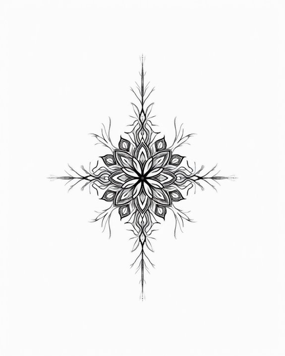 balanced intricate mandala designs