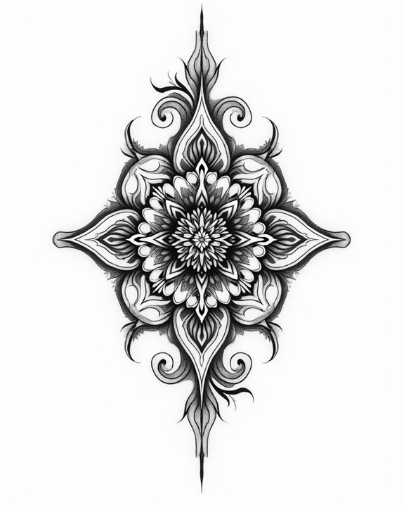 balanced spiritual geometric art