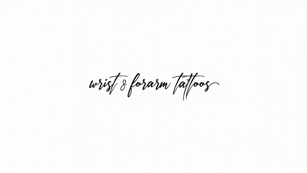 beautiful wrist to forearm tattoos