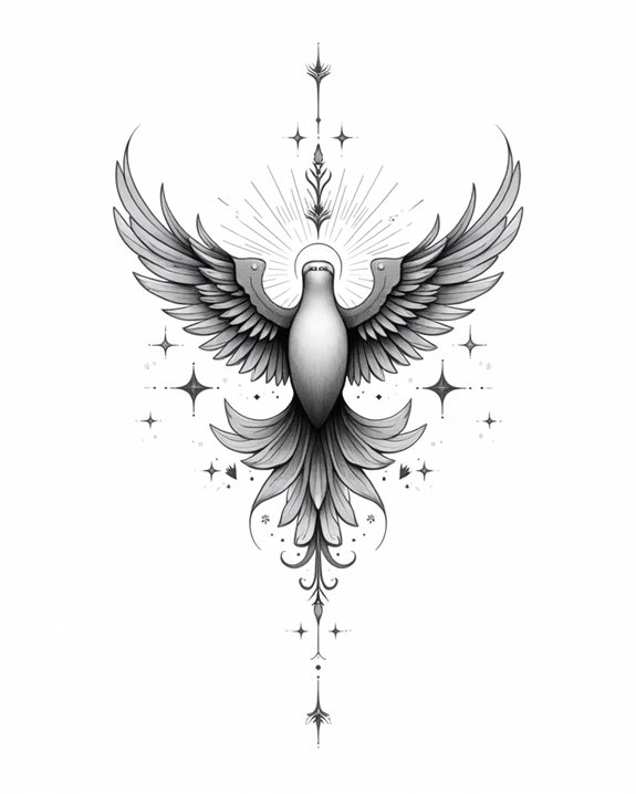 birds symbolize liberation and growth