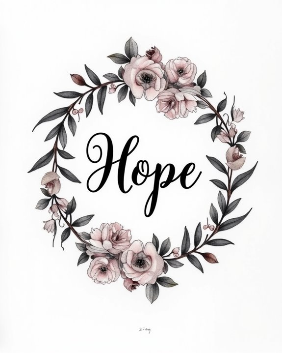 blooming hope resilient spirit