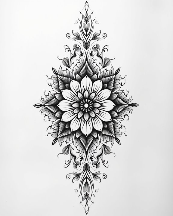 bohemian nature eclectic tattoos