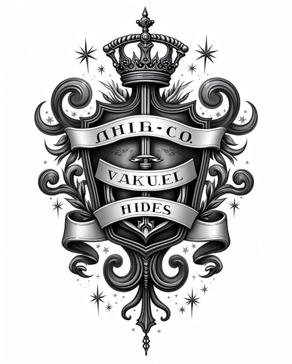 bold ancestral heritage symbols
