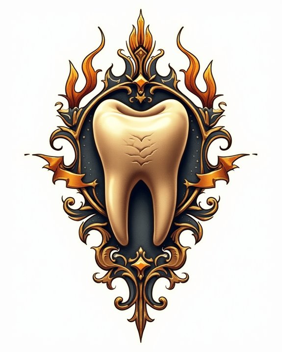 bold artistic dental expression