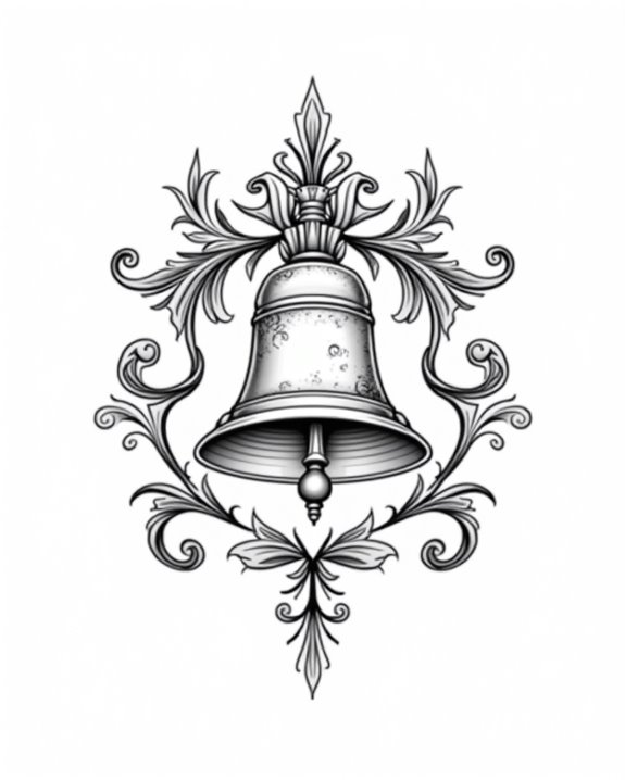 bold bell symbols wake up
