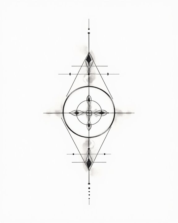 bold geometric tattoo designs