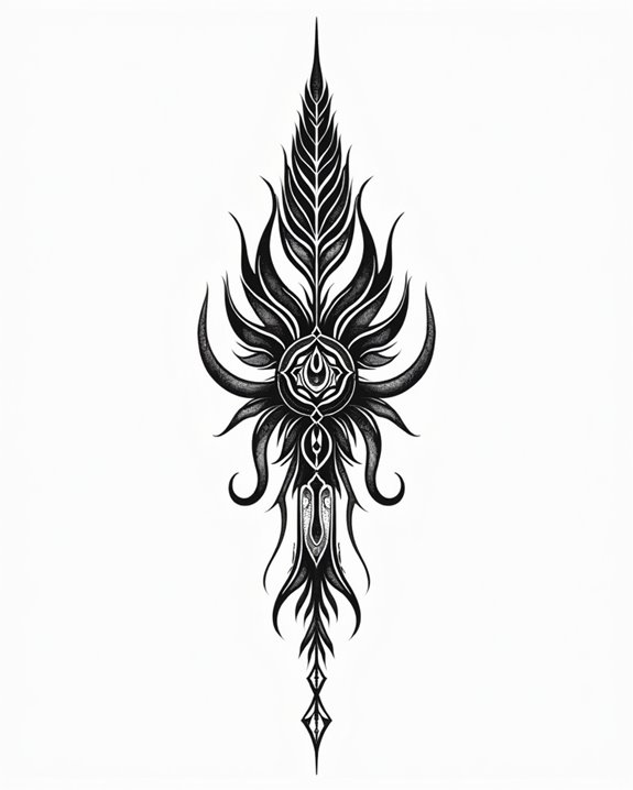 bold geometric tattoo designs