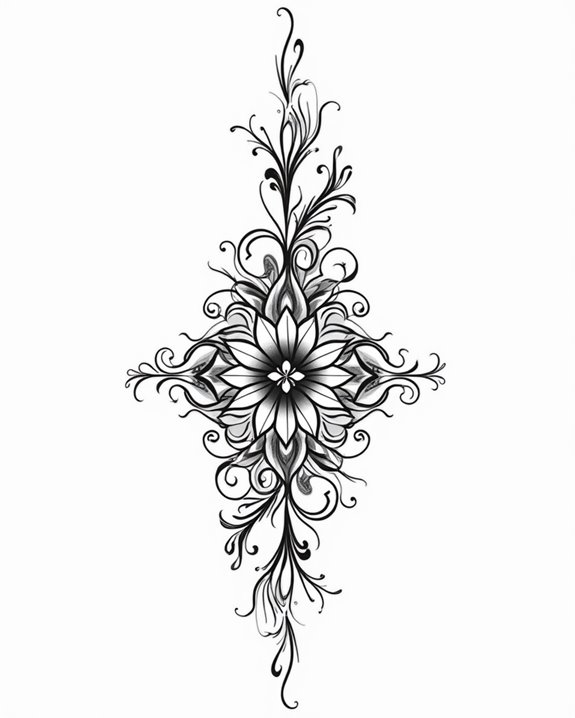 bold minimalist line art