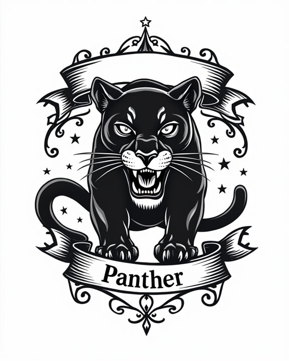 bold panther banner tribute