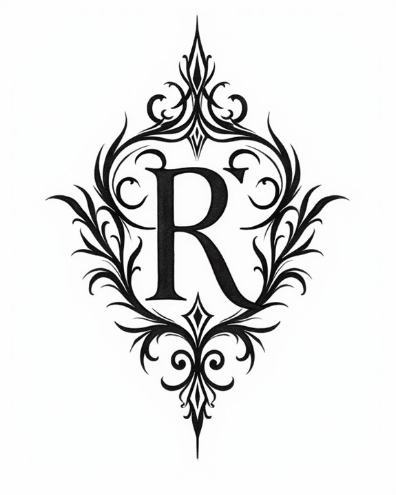 bold primal initial symbols