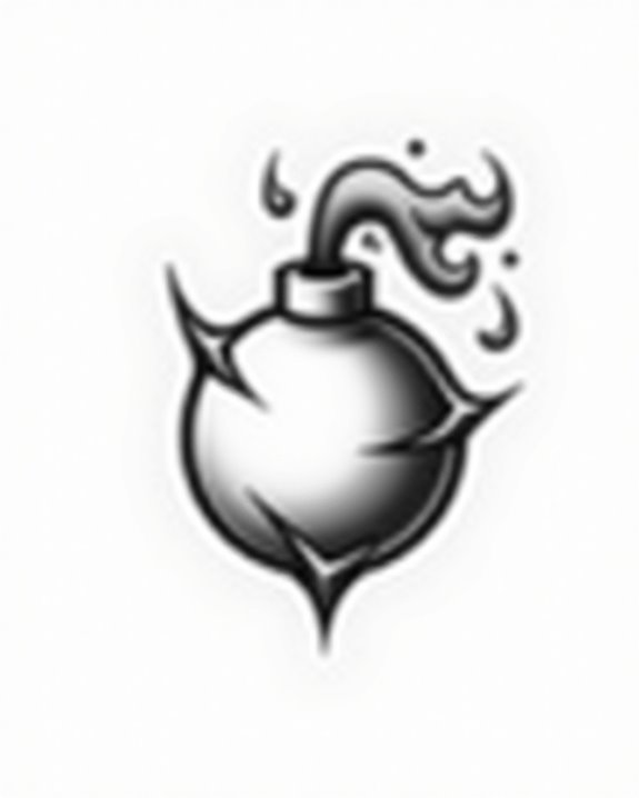 bold simple rebellious outline