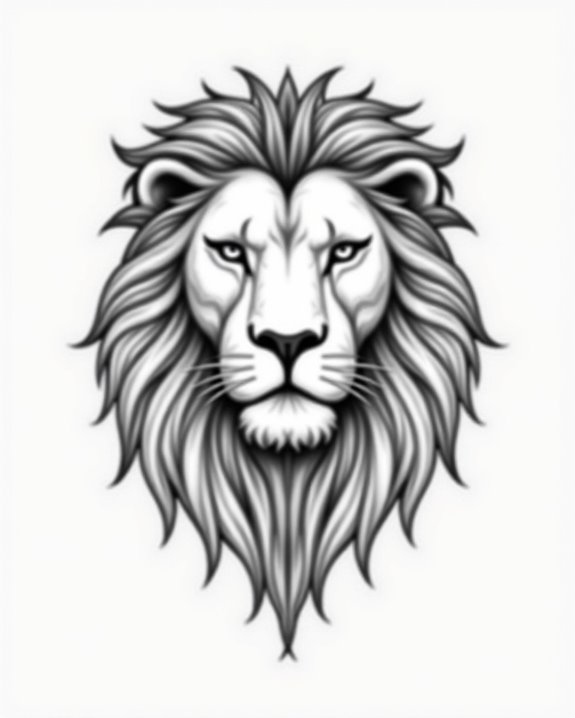 bold small lion symbol