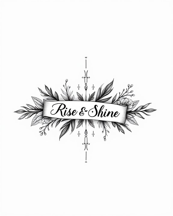 bold typography enhances confidence