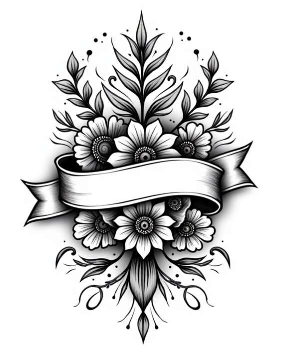 bold vintage banner calligraphy