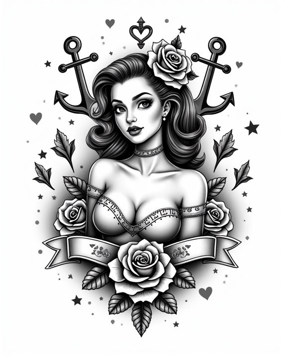 bold vintage tattoo statement