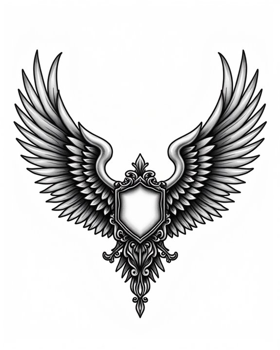 bold wings protective presence