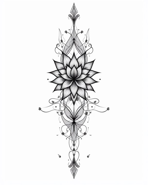 calm minimalist symbology balance