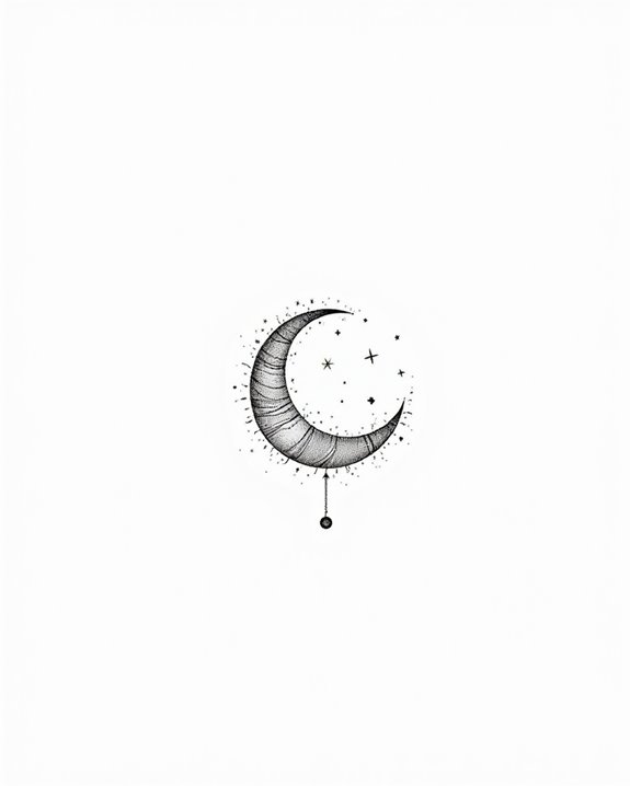 celestial birthdate delicate design