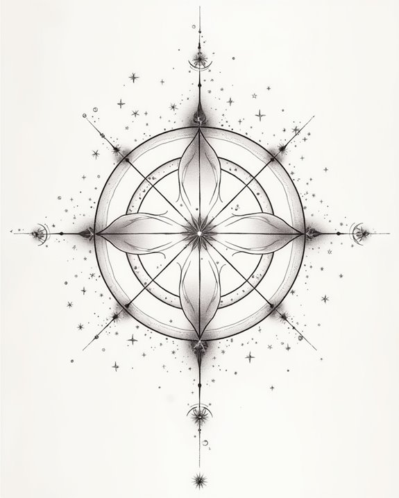 celestial connections in ink